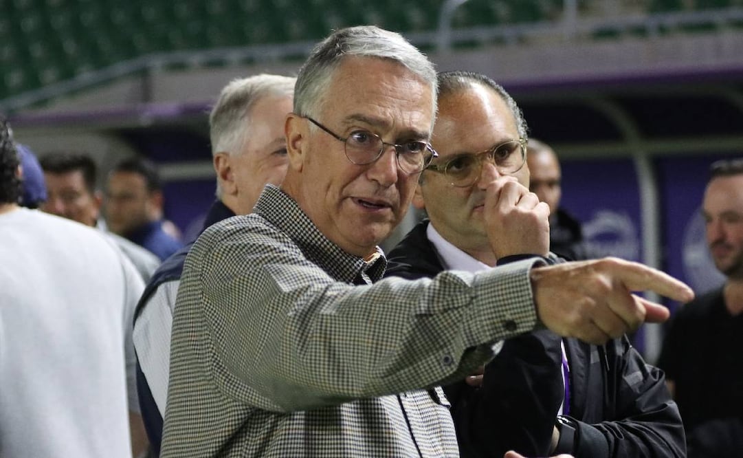 Ricardo Salinas Pliego explotó en contra del arbitraje donde Mazatlán empató ante Juárez. Foto: Imago7