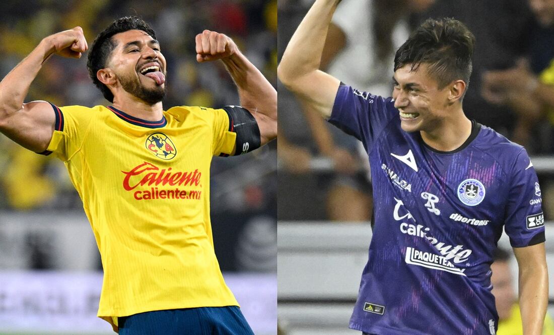 América y Mazatlán en la Leagues Cup - Fotos: AFP y AP