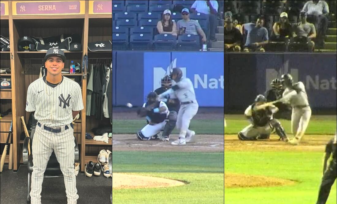 Jared Serna se destapó con tres palos de vuelta entera. FOTOS: @jaredserna9 / Capturas