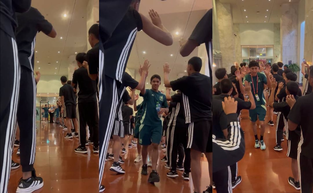 La selección de Japón recibió con paseíllo a México tras victoria en Mundial Sub-17. Foto: Especial