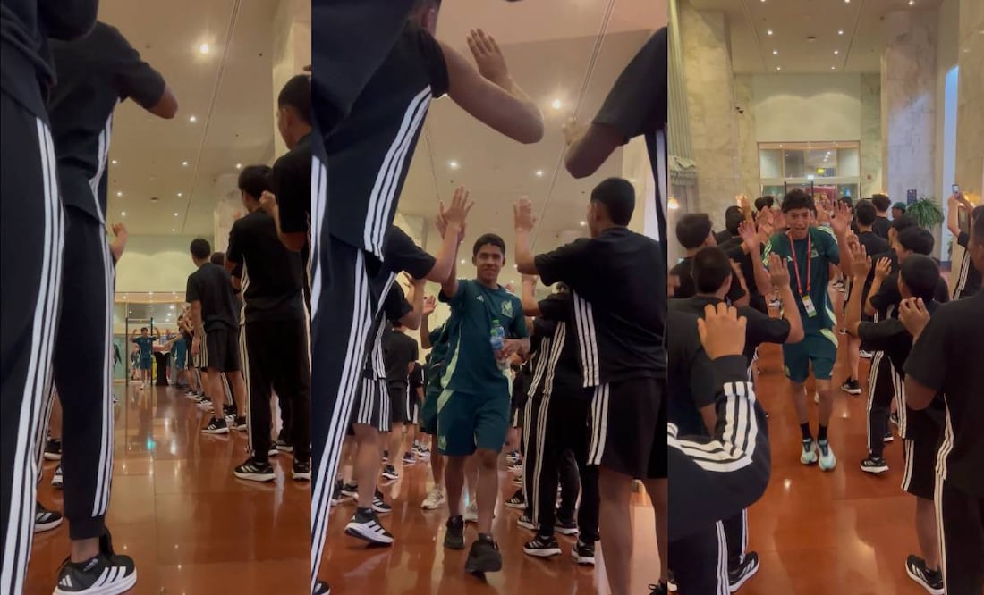 La selección de Japón recibió con paseíllo a México tras victoria en Mundial Sub-17. Foto: Especial