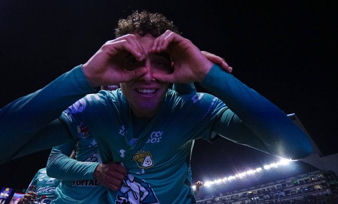 Paul Bellón celebrando un gol con el León. Foto: Imago7