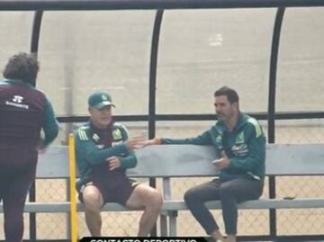 Javier Aguirre regañó a fotógrafo y jardineros en su primer entrenamiento en la Selección Mexicana