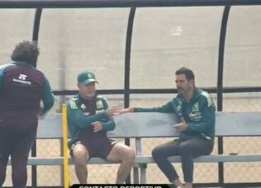 Javier Aguirre regañó a fotógrafo y jardineros en su primer entrenamiento en la Selección Mexicana