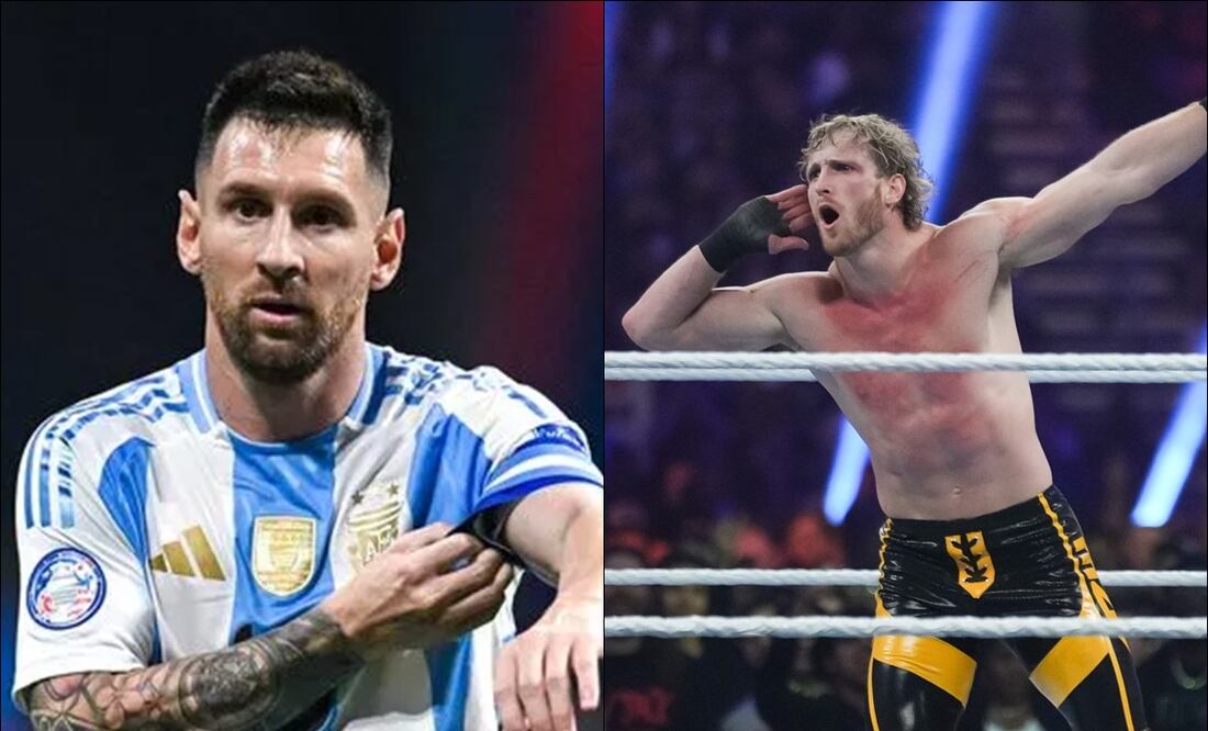 Logan Paul retó a Lionel Messi a una pelea de box / Foto: Especiales