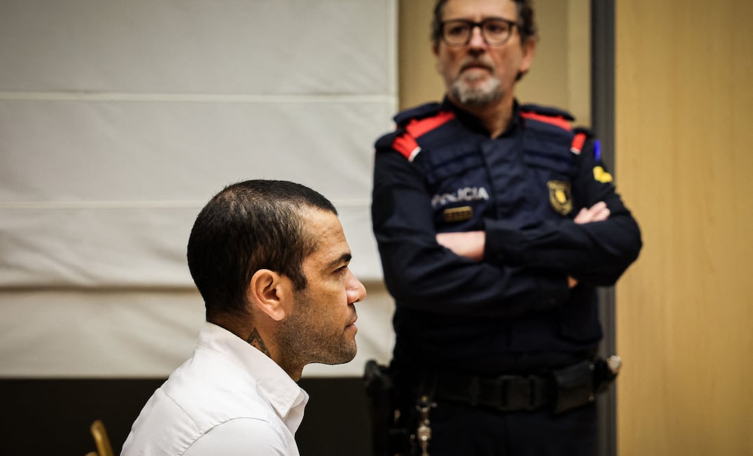 Dani Alves en juicio - Foto: AFP