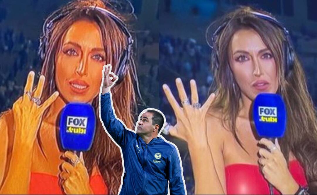 Claudia García se burla de André Jardine en el título de Cruz Azul Foto: Especial