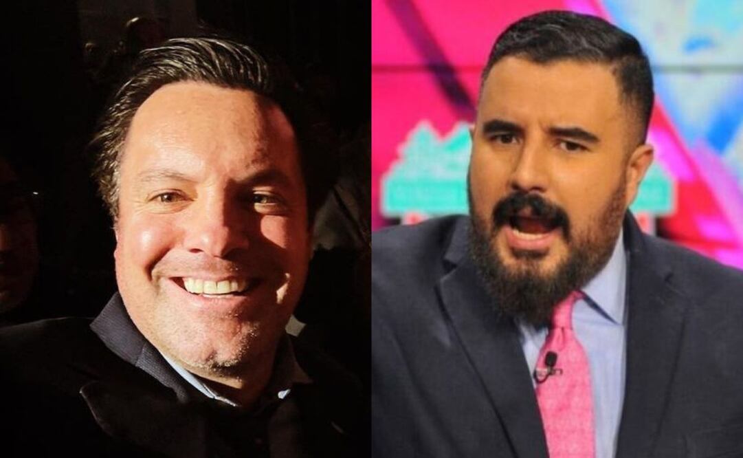 Juan Pablo Fernández y Álvaro Morales enojado en ESPN / FOTOS: Instagram @juanpablofdz6 y Captura