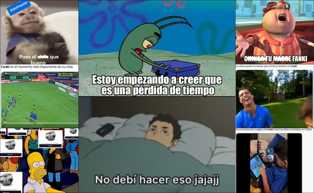 La plataforma de venta de boletos Fanki fue tundida con los mejores memes. FOTOS: Especiales