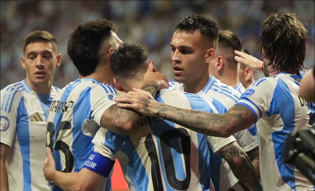 Argentina arrancó con victoria en la Copa América 2024 - Foto: AP