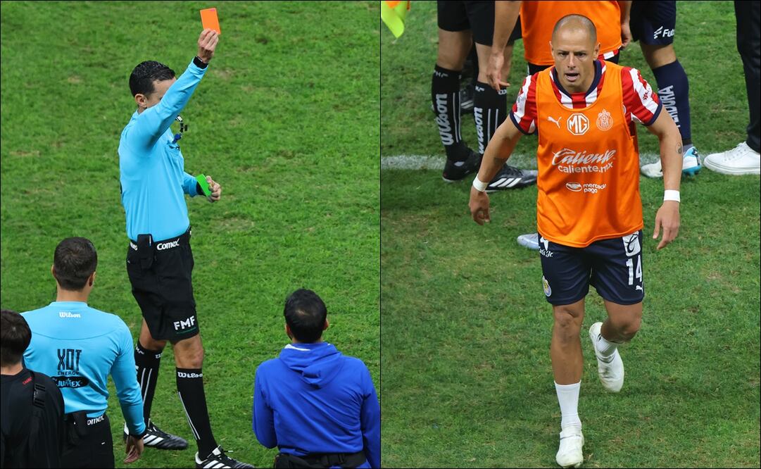 Chicharito Hernández ya había advertid que Chivas jugaría “también contra el arbitraje” / FOTOS: Imago7
