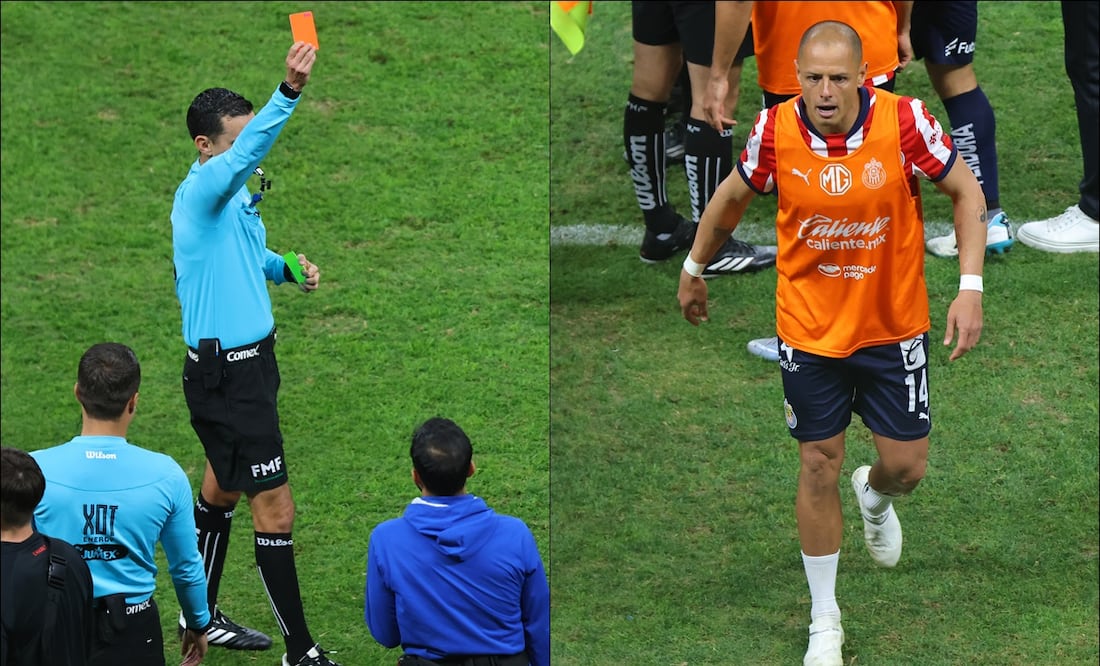 Chicharito Hernández ya había advertid que Chivas jugaría “también contra el arbitraje” / FOTOS: Imago7