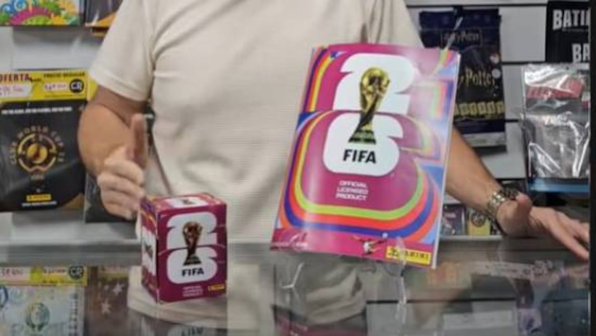 Este sería el diseño del álbum oficial del Mundial 2026. Foto: Especial