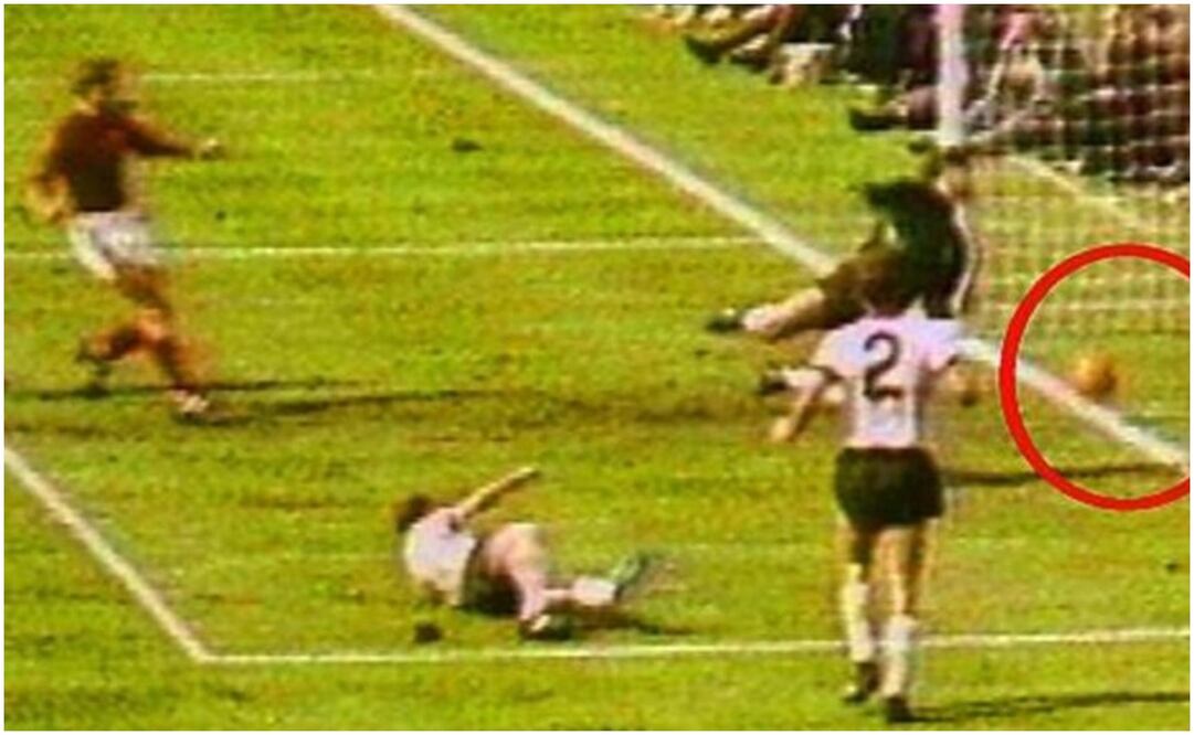 Inglaterra anotó un 'gol fantasma' en 1966 Foto: ESPECIAL