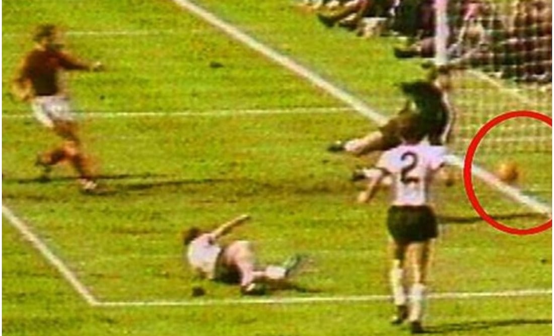 Inglaterra anotó un 'gol fantasma' en 1966 Foto: ESPECIAL