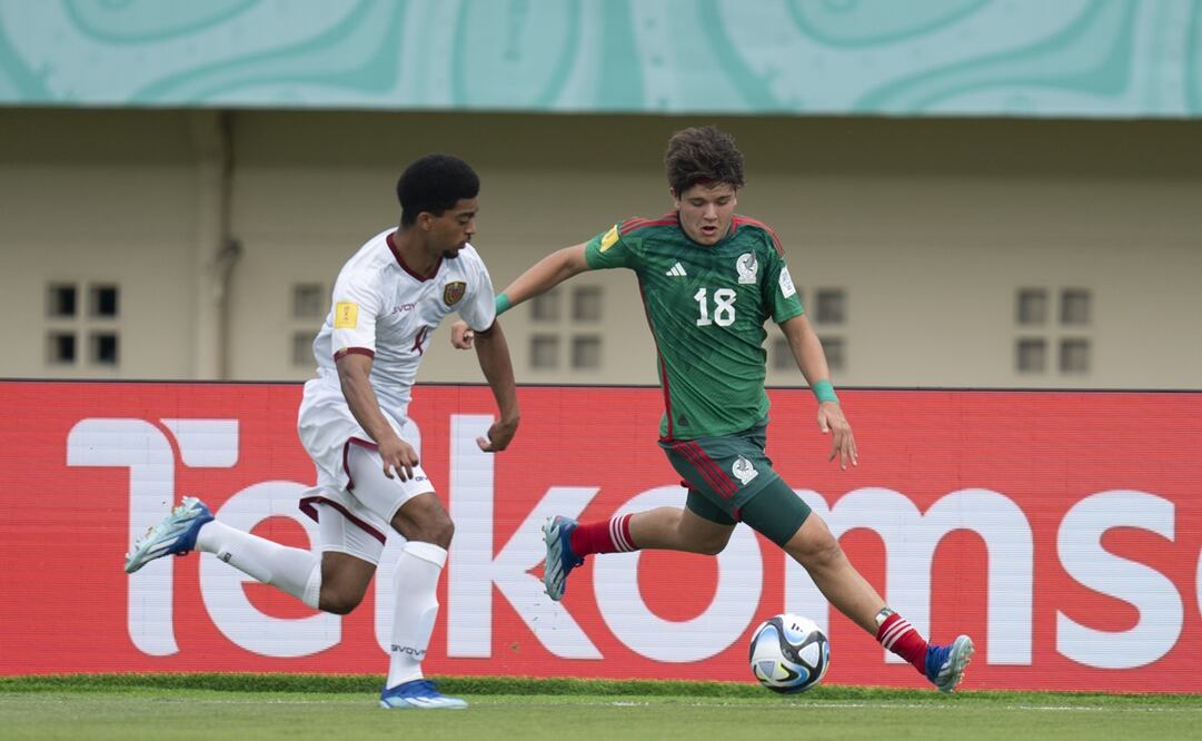 Selección Mexicana Sub-17 contra Venezuela - Foto: @miseleccionsubs en X, antes Twitter