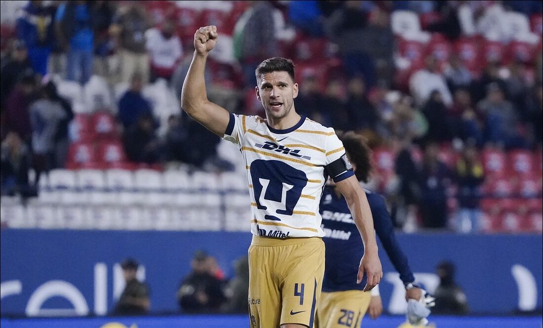 Pumas confirmó que Lisandro Magallán no seguirá en la institución al no extender su contrato y es la primera salida para el Apertura 2025 / FOTO: Imago7