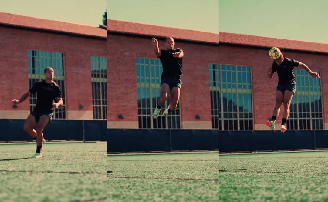 Chicharito Hernández sigue teniendo el instinto goleador, pese a su grave lesión. Foto: Especial