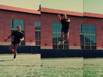 ¡Como CR7! Chicharito Hernández ilusiona a los aficionados de Chivas con soberbio remate de cabeza