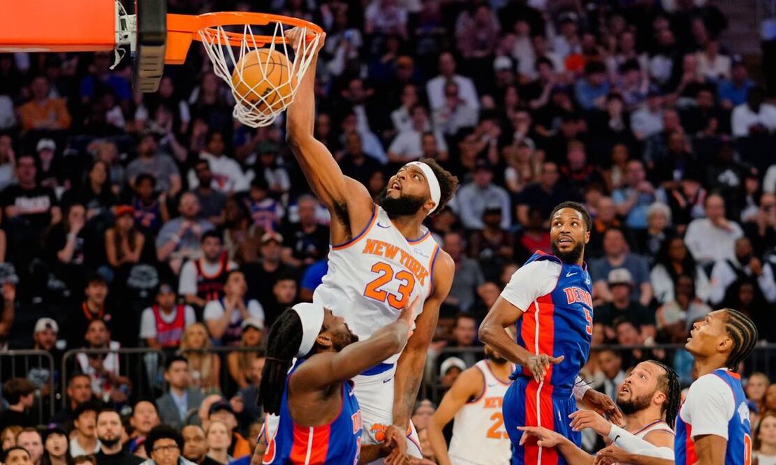 New York Knicks vencen a Detroit Pistons Foto: @nyknicks