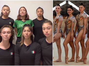 VIDEO: Gimnastas mexicanas atrapadas en Israel piden ayuda URGENTE al Gobierno de México
