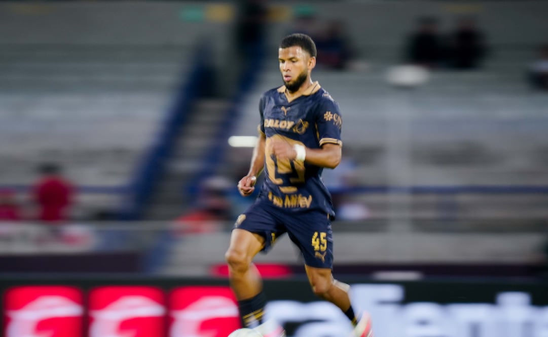 Pedro Vite, jugador ecuatoriano de Pumas / Foto: Imago7