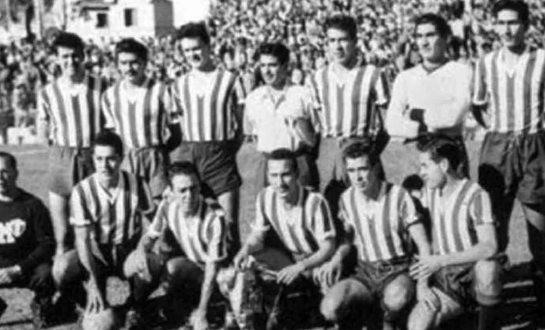 La selección Mexicana usó la playera del Gremio en el Mundial de Brasil 1950. Foto: Especial