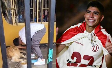 Piero Quispe, refuerzo de Pumas, llora al despedirse de su mascota