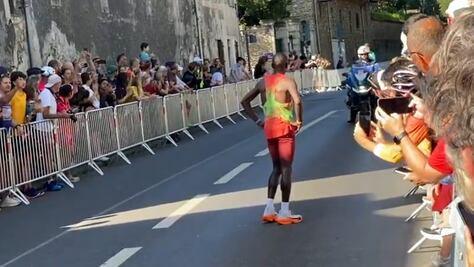 Eliud Kipchoge se despide los Juegos Olímpicos de Paris 2024 con enorme gesto