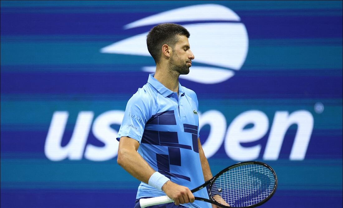 Novak Djokovic fue eliminado sorpresivamente del US Open en la tercera ronda por Alexei Popyrin / FOTO: AFP