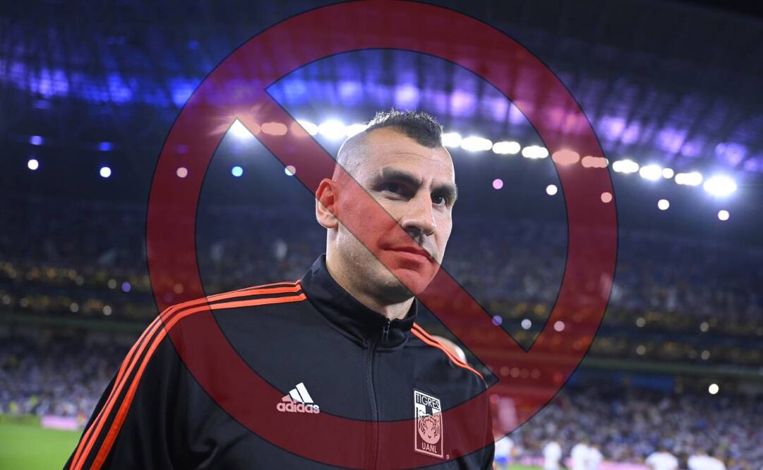 Nahuel Guzmán no podrá estar en el juego de Vuelta entre Monterrey y Tigres debido a que está 'vetado'. Foto: Imago7