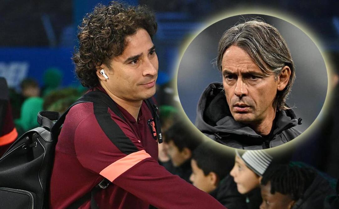 Pippo, pese al empate, quedó satisfecho con el desempeño de Memo Ochoa. Foto: Salernitana