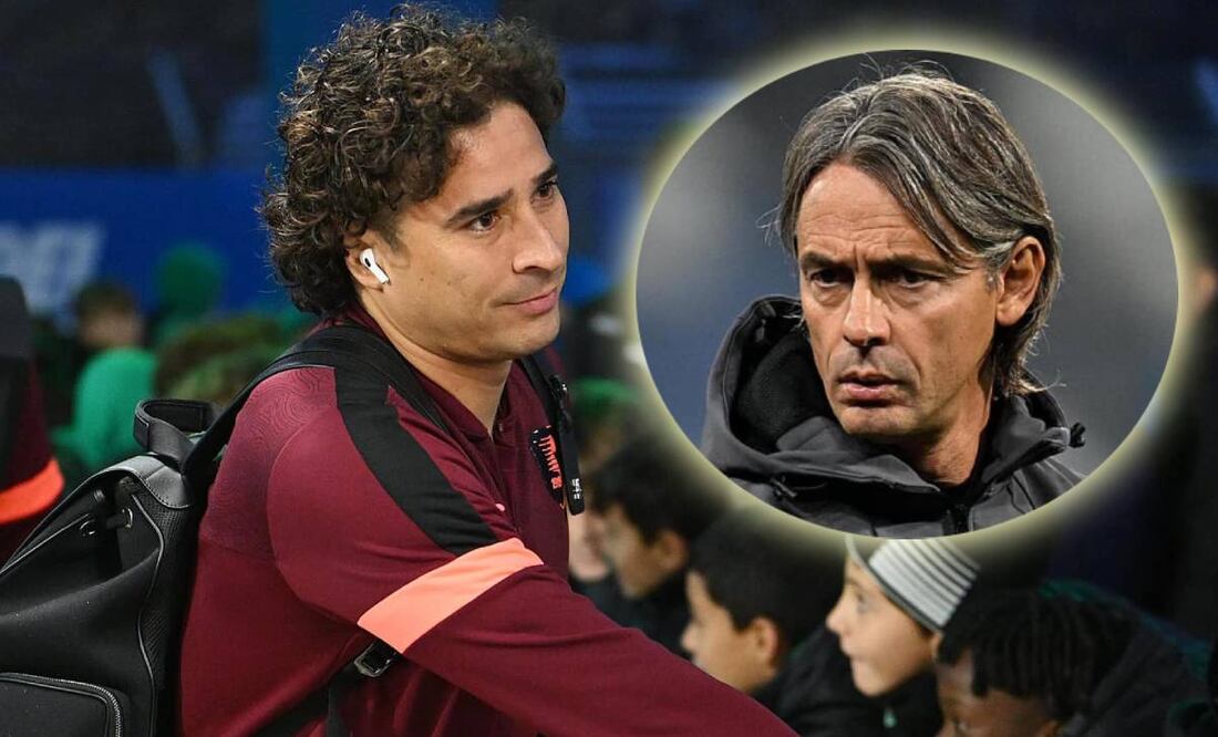 Pippo, pese al empate, quedó satisfecho con el desempeño de Memo Ochoa. Foto: Salernitana