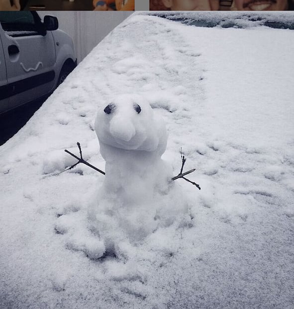 Los 10 mejores muñecos de nieve hechos en México  