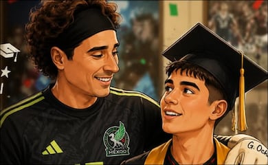 Don Memo Ocha aplaudió la graduación de Gilberto Mora y mandó un emotivo mensaje a su 'ahijado'