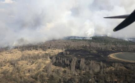 Incendios forestales en Chernobyl aumentan la radiación 