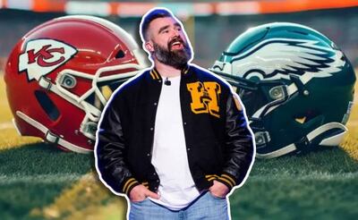 Jason Kelce reveló a qué equipo apoyará en el Super Bowl LIX. FOTO: Especial