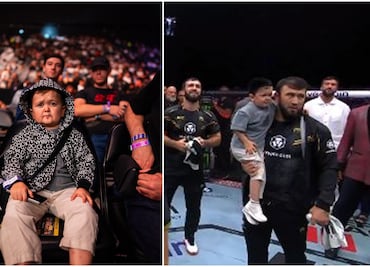 ¡Pequeño gigante! El UFC 294 se engalanó con un invitado de lujo