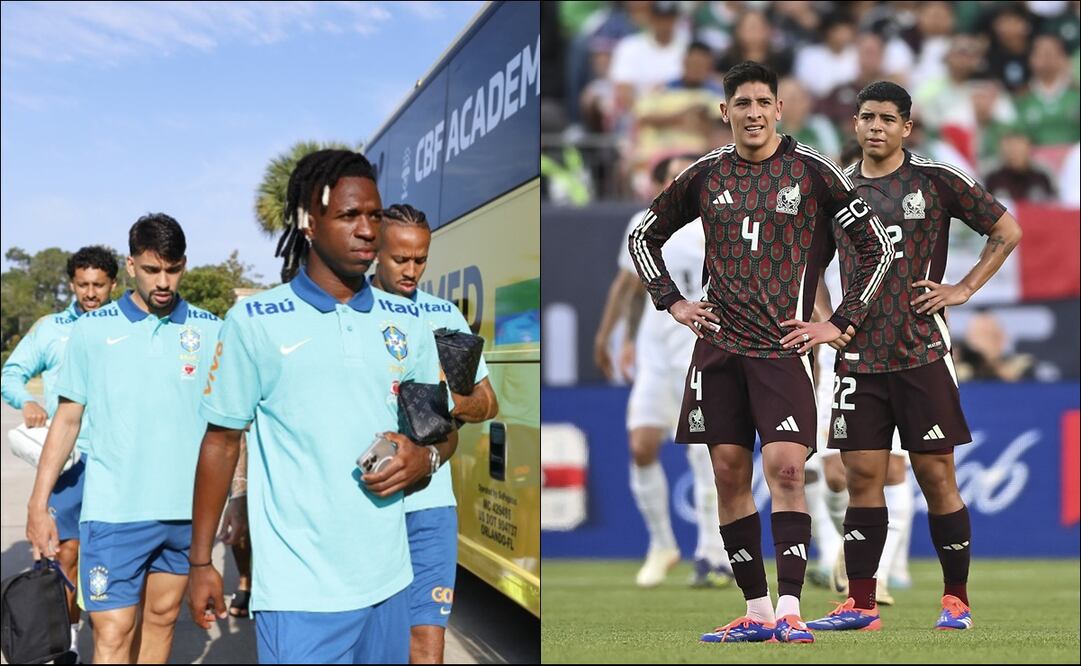 Brasil y México se enfrentarán ese sábado 8 de junio. FOTOS: cbf.com.br / Imago7