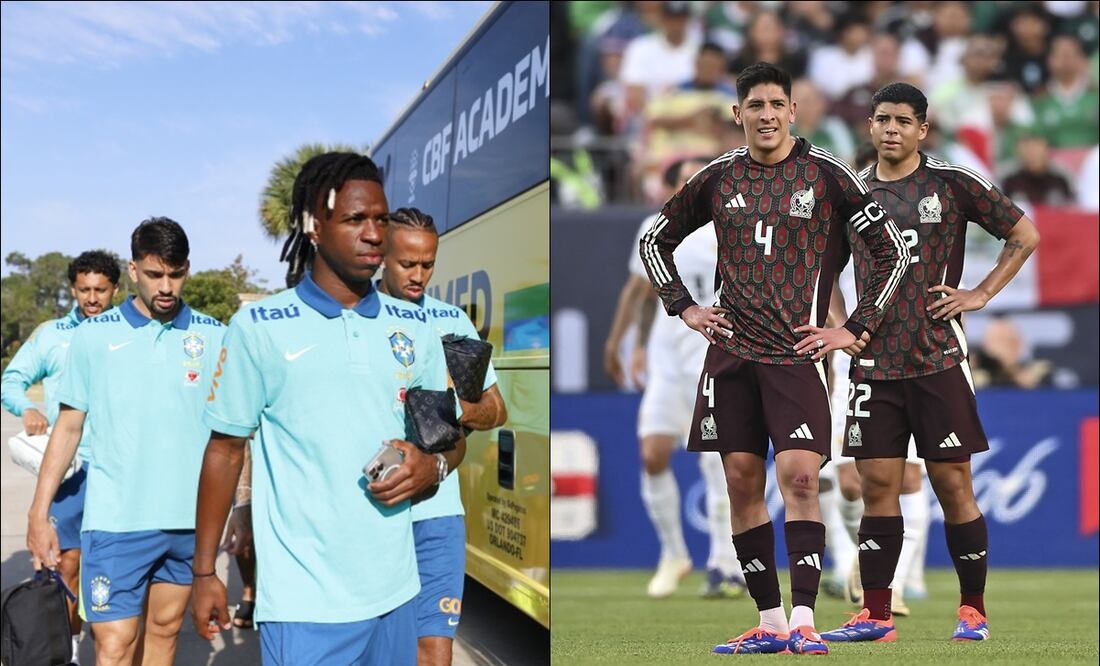 Brasil y México se enfrentarán ese sábado 8 de junio. FOTOS: cbf.com.br / Imago7