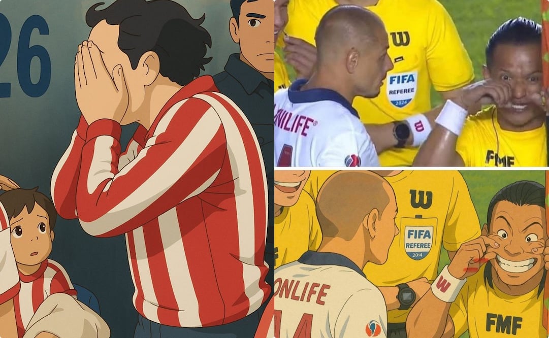 Usuarios en redes sociales inmortalizaron los momentos más infames del Rebaño en estilo anime | FOTOS: Redes Sociales