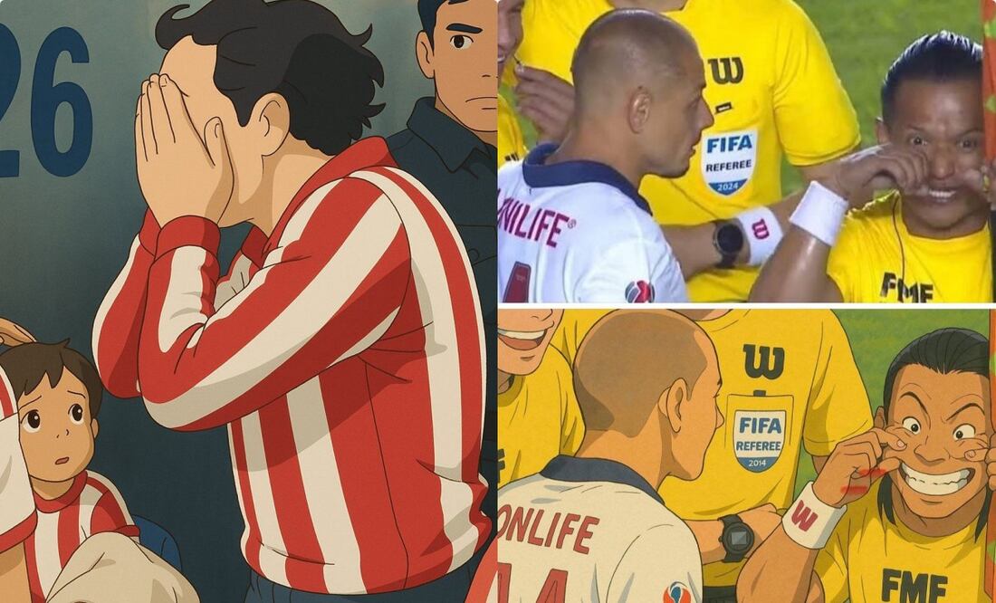 Usuarios en redes sociales inmortalizaron los momentos más infames del Rebaño en estilo anime | FOTOS: Redes Sociales