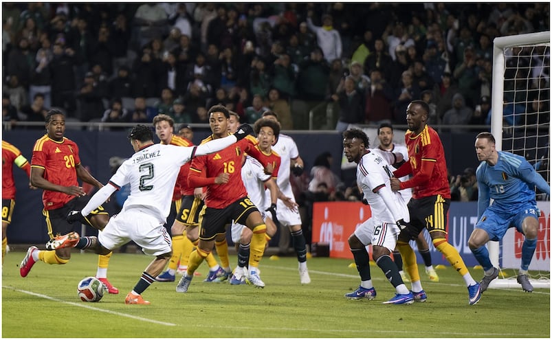 México empata a un gol ante Bélgica en el último partido de la Fecha FIFA de marzo