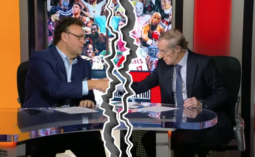 José Ramón Fernández y David Faitelson se enemistaron desde el año pasado. Foto: Especial