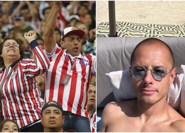 'Chicharito' no ha marcado, pero ya se fue de vacaciones... Aficionados lo tundieron con todo