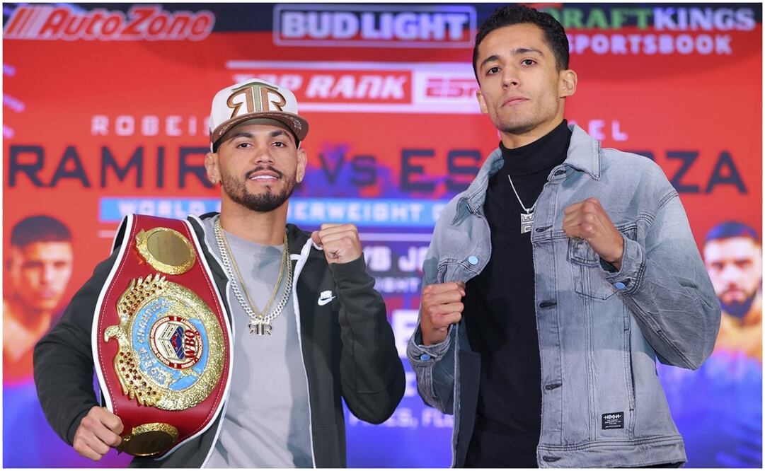 El Divino Espinoza despojo a Ramírez del título mundial de peso pluma de la OMB - Top Rank