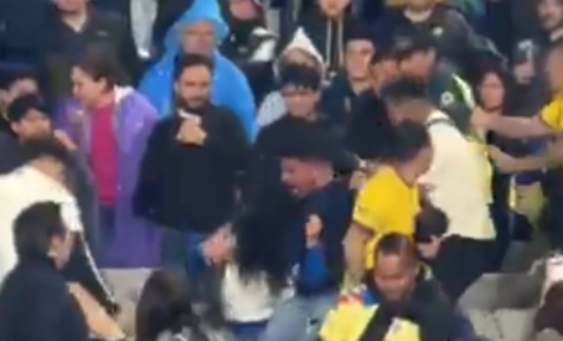 Las autoridades intervinieron en la pelea demasiado tarde. Foto: Especial.