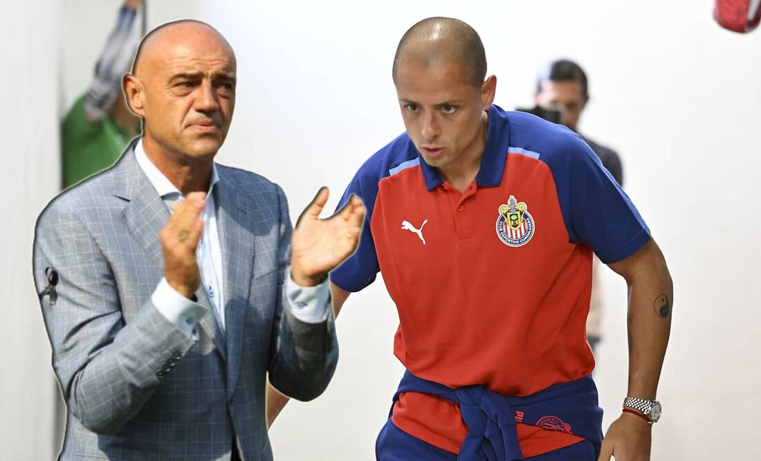 El Chelís reventó al Chicharito Hernández por no convivir con sus compañeros de Chivas. Foto: Imago7