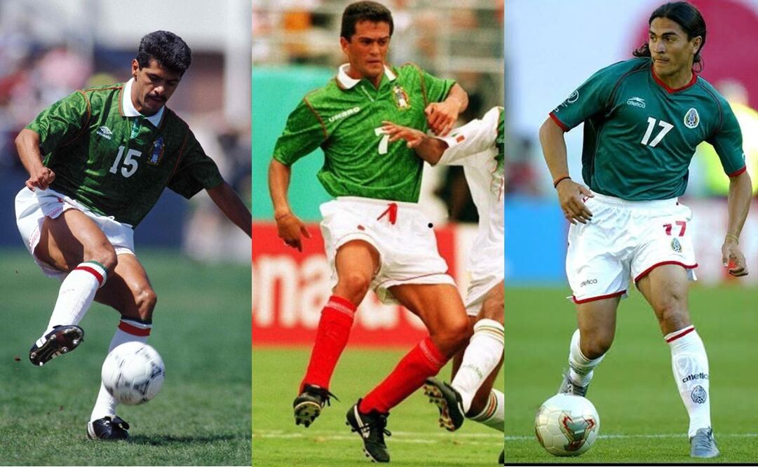 Luis Flores, Carlos Hermosillo y Francisco Palencia son algunos de los delanteros mexicanos que no lograron anotar en Copa del Mundo | FOTO: Especial