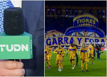 Narrador de TUDN arremetió contra afición de Tigres: 'Son inmam...'
